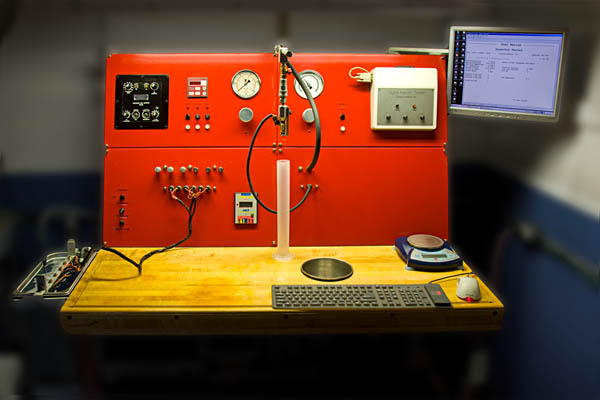 Injector Flow Test Bench